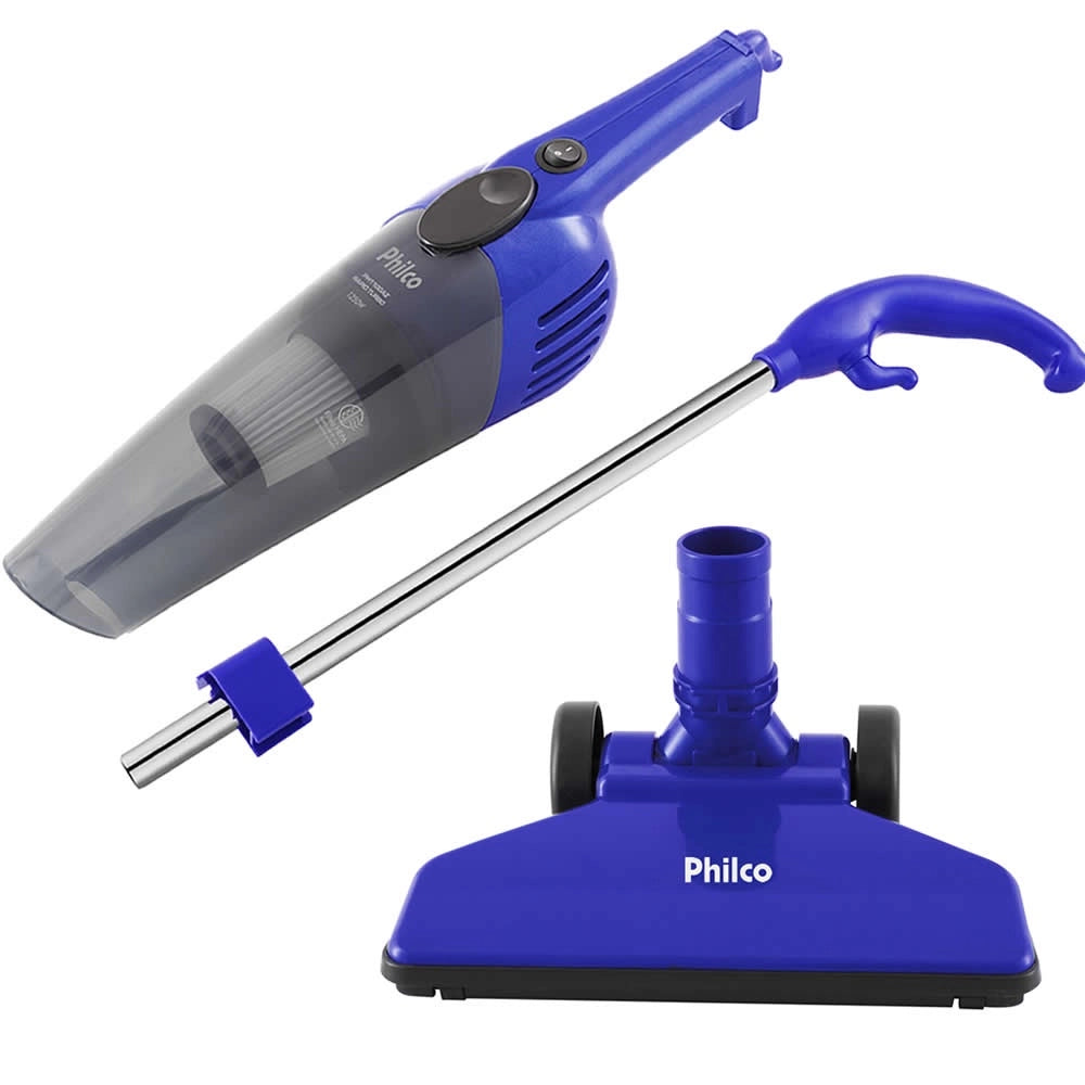 Aspirador de Pó Vertical 2 em 1 Philco Ph1100AZ rapid Turbo 1250W