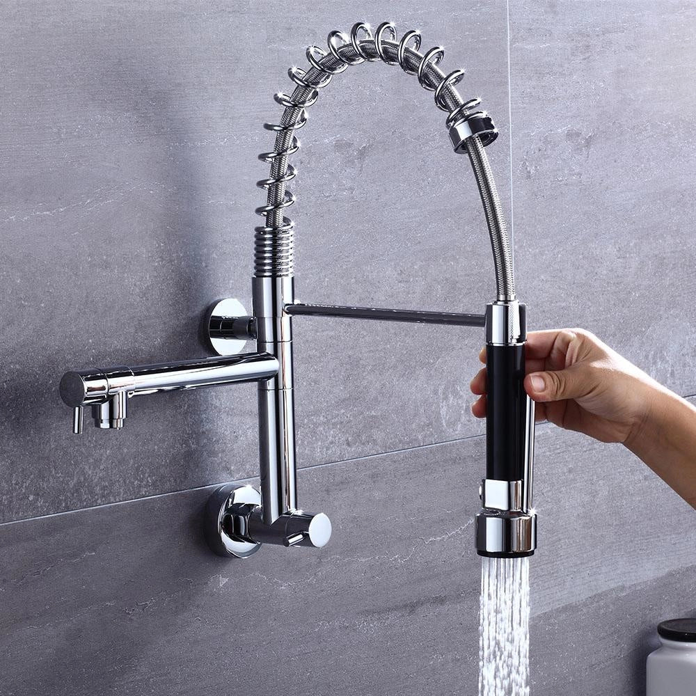 Torneira Gourmet 40cm Cromada de Parede Belcca TG40C-PL