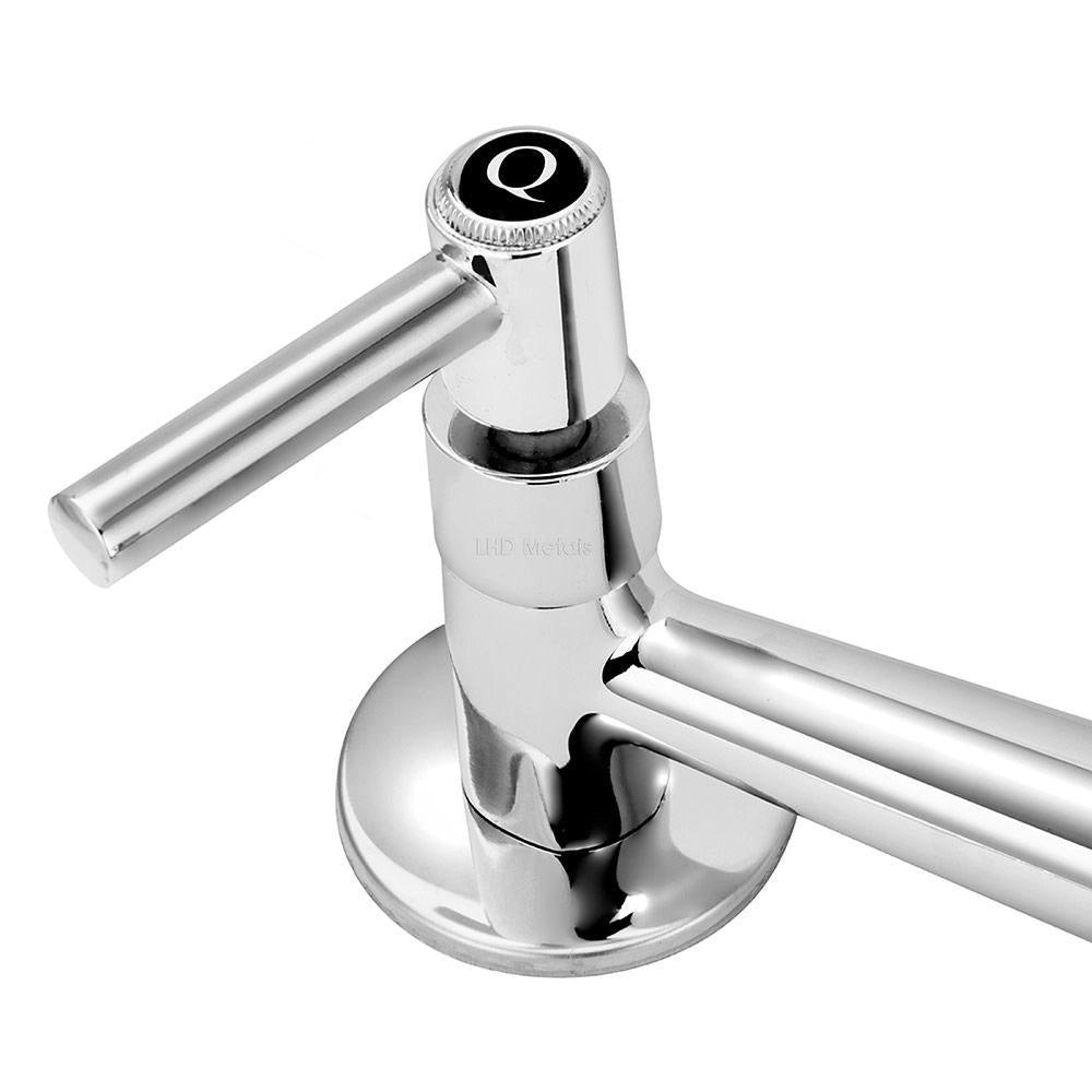 Torneira Misturador Cozinha De Mesa Gourmet Duplo Jato 1/4V.