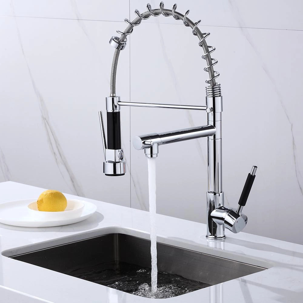 Torneira Gourmet 50cm com Misturador Monocomando Cromada de Bancada Belcca TGM50C-BZ