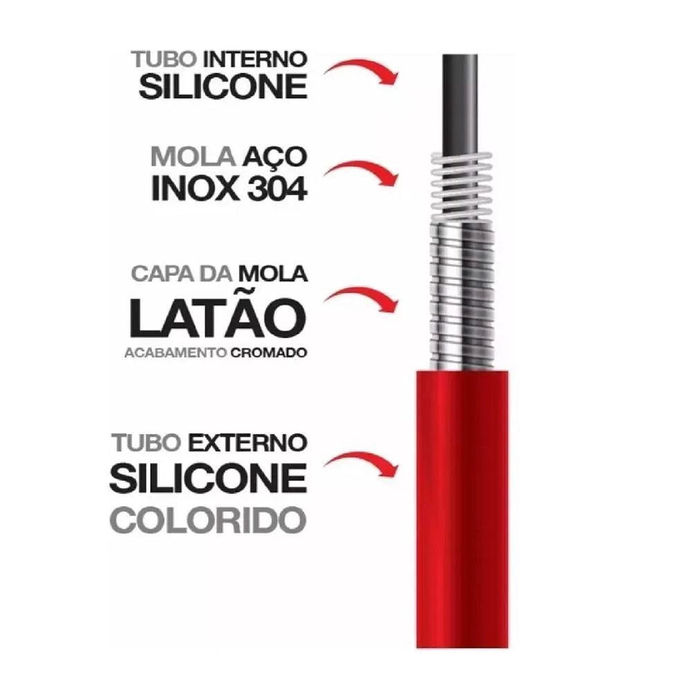 Torneira Misturador Cozinha De Mesa Gourmet Duplo Jato 1/4V.