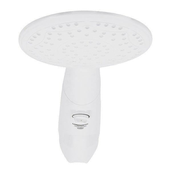 Chuveiro Elétrico Eletrônico 220V 7500w Branco Redondo com Pressurizador Advanced Lorenzetti