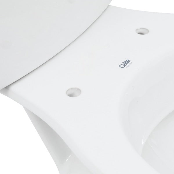 Vaso Sanitário com Caixa Acoplada Branco Duplo Acionamento 3/6L Saída Vertical Eco Plus Celite