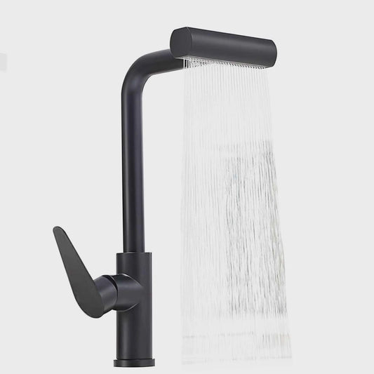 Torneira de Cozinha Gourmet Monocomando Luxo Misturador com Ducha Spray Tripla Função Casa Giratória Água Quente e Fria Moderna Bancada Pia