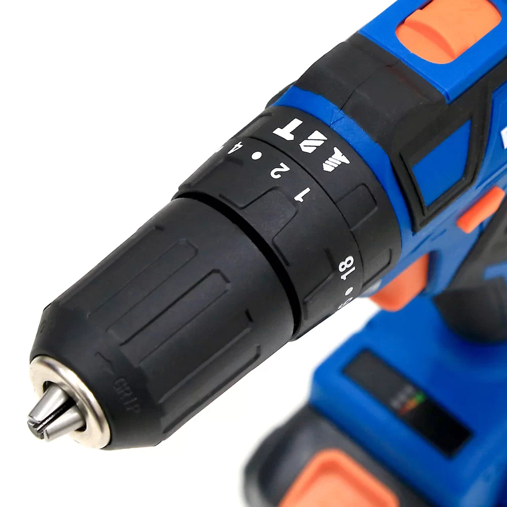 Furadeira/Parafusadeira Impacto Brushless à Bateria 18V Li-Ion 45Nm 1/2 Pol. com Carregador Bivolt e Bateria – FORTGPRO-FG3006