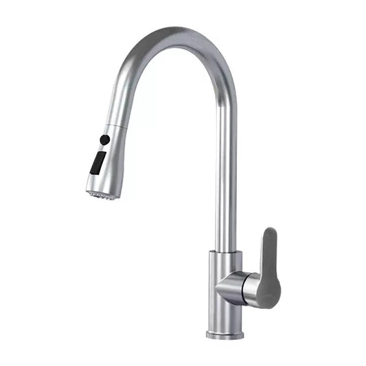 Torneira Pull Down de Pia Para Cozinha Gourmet Misturador Monocomando Giro 360º + Kit Instalação