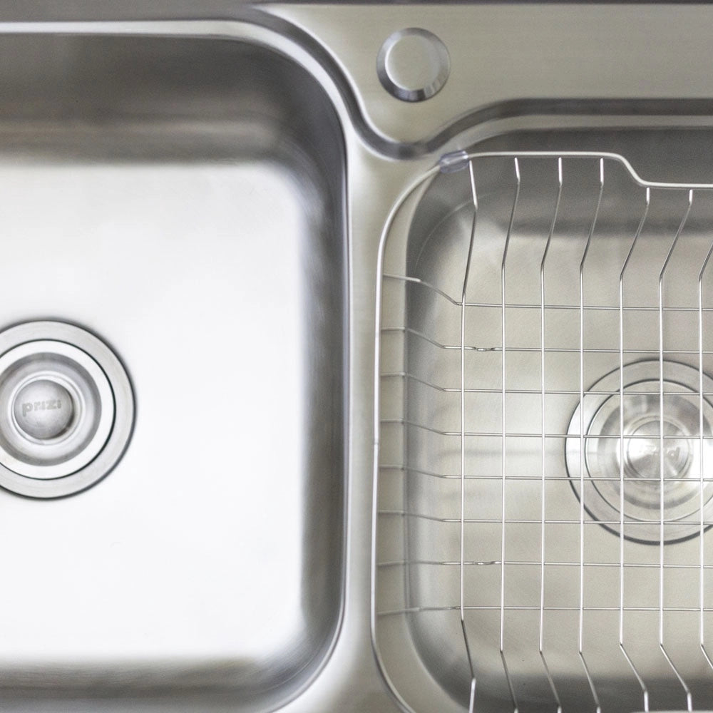 Cuba Pia Gourmet Luxo Prizi Queenbox Aço Inox 201 43x78cm Kit Completo