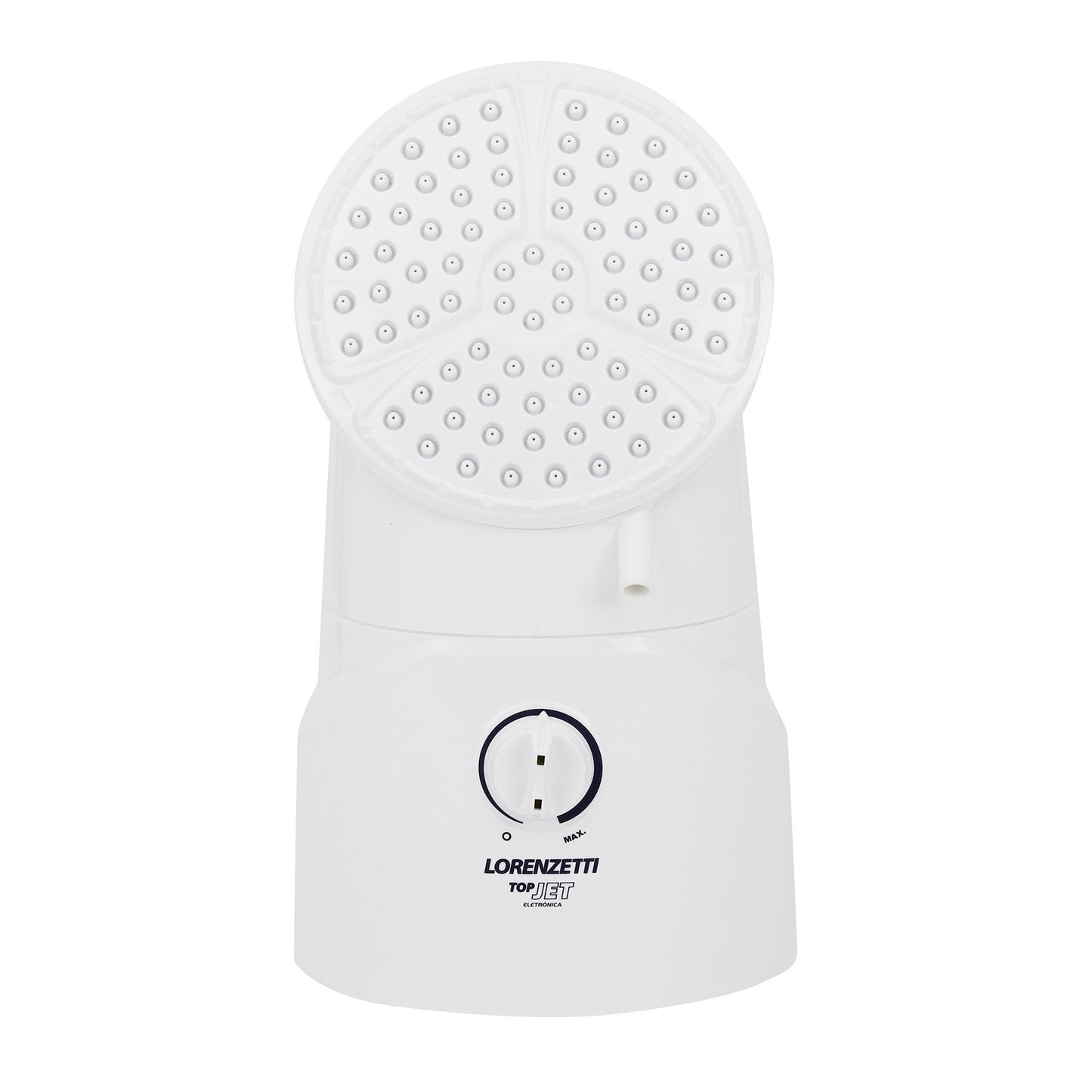 Chuveiro Elétrico Eletrônico 220V 7500w Branco Redondo Top Jet Lorenzetti