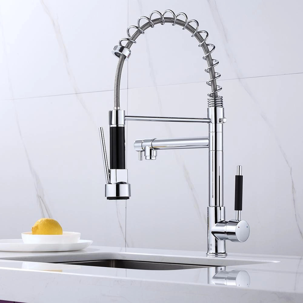Torneira Gourmet 50cm com Misturador Monocomando Cromada de Bancada Belcca TGM50C-BZ