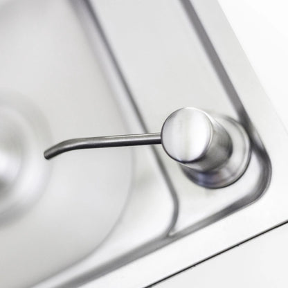 Cuba Pia Gourmet Luxo Prizi Queenbox Aço Inox 201 43x78cm Kit Completo