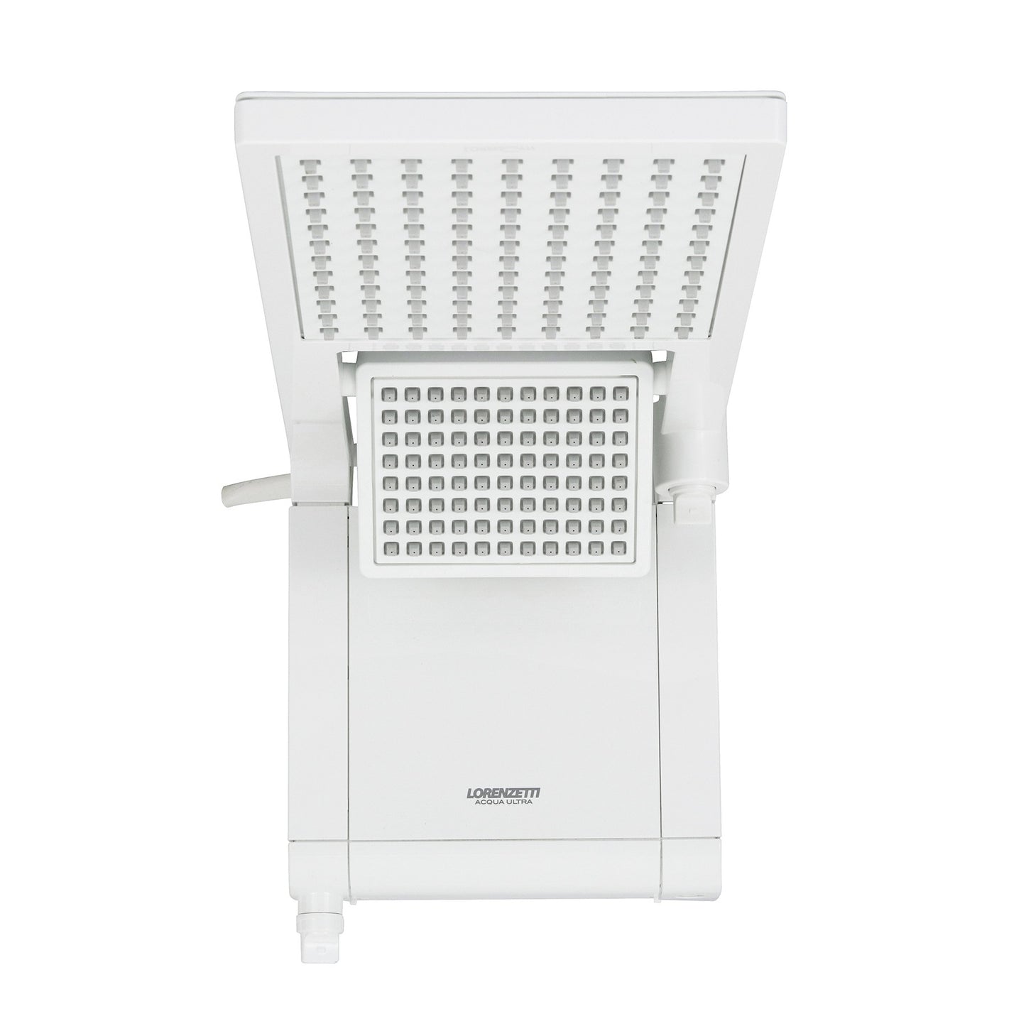 Chuveiro Elétrico Eletrônico 220V 6800w Branco Quadrado Acqua Duo Ultra Lorenzetti