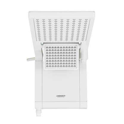 Chuveiro Elétrico Eletrônico 220V 6800w Branco Quadrado Acqua Duo Ultra Lorenzetti