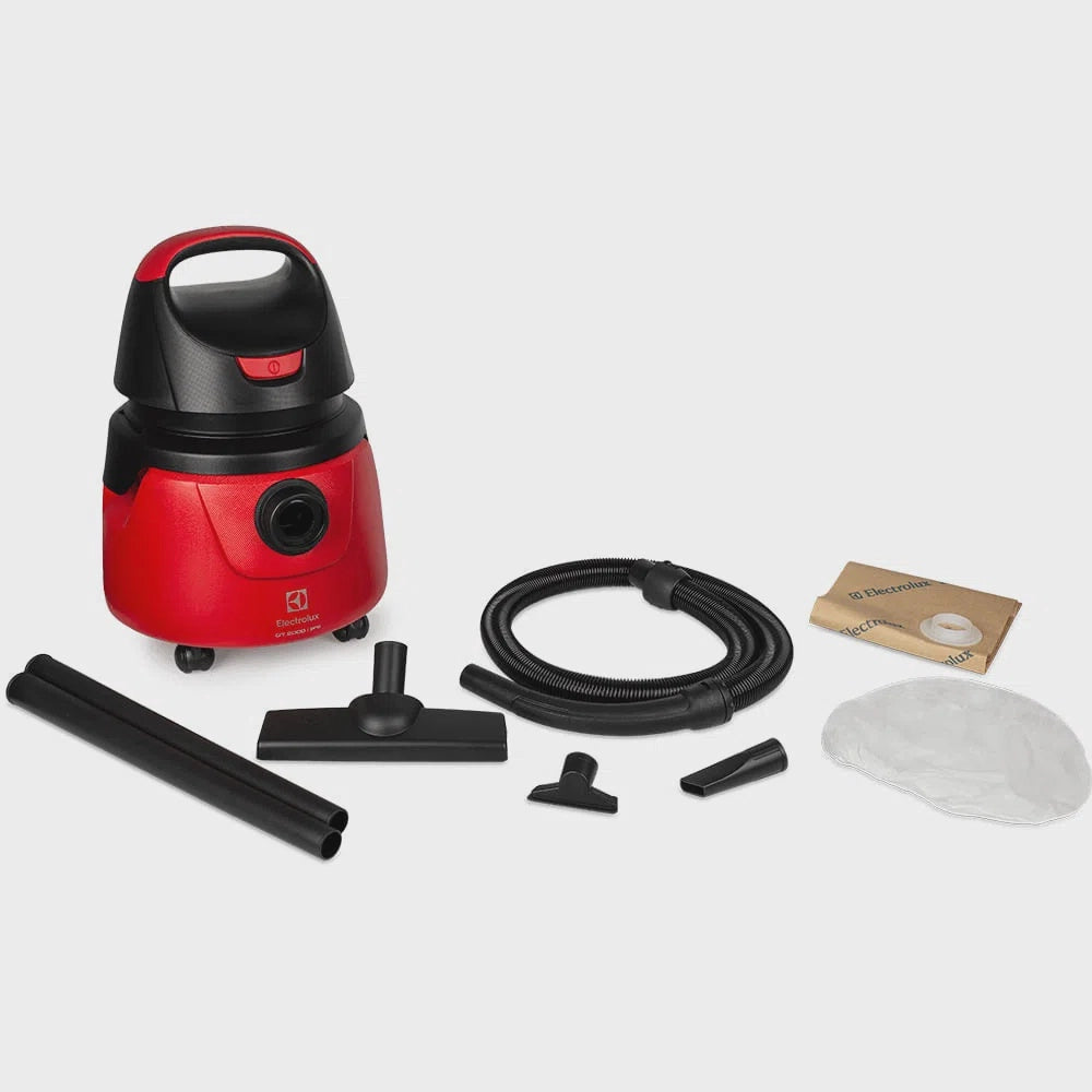 Aspirador de Pó e Água Profissional 1250W GT2000 Electrolux 10L com alcance Total de 7,7m (GT20P)