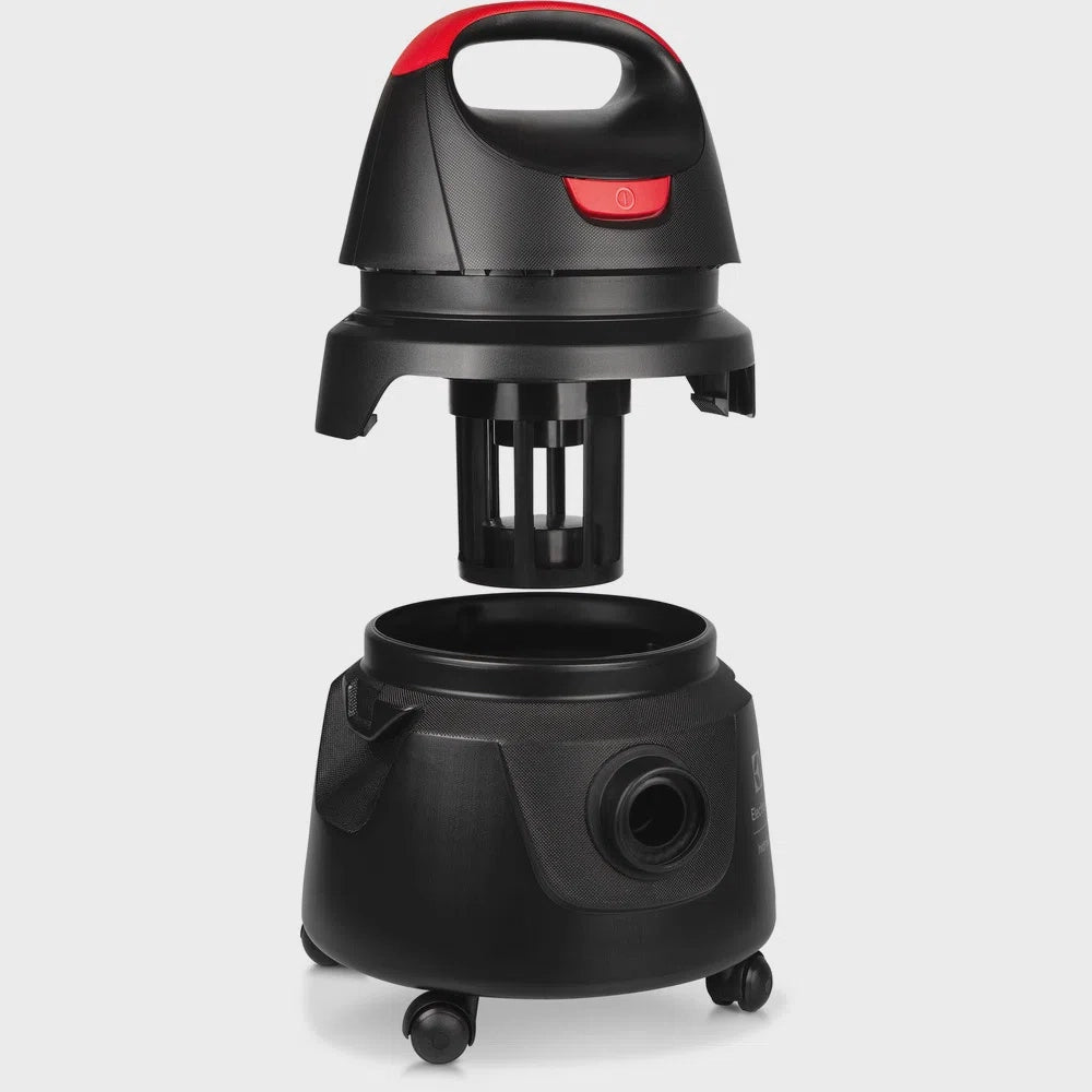 Aspirador de Pó e Água 1400W Hidrolux Electrolux 5L c/ Conjunto de acessórios e Rodas 360° (awdfs)