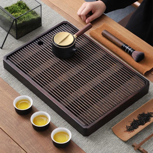 Bandeja de Chá Bambu Natural