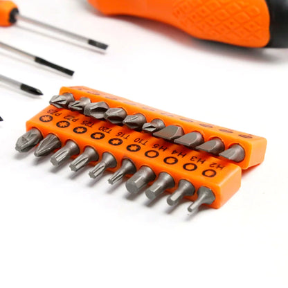 Jogo 29 peças Chave de Fenda/Phillips e Bits – FORTGPRO-FG8192