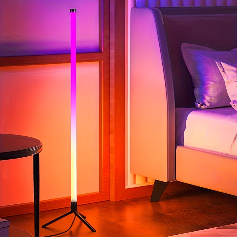 Luminária de Chão Inteligente RGB LED para Decoração