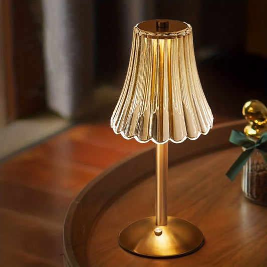 Luminária de Mesa Cristal Elegante