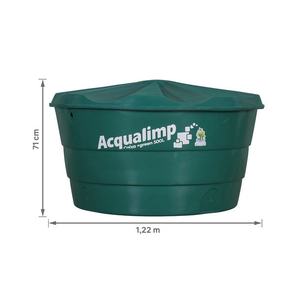 Caixa d’Água 500L em Polietileno +Green Acqualimp