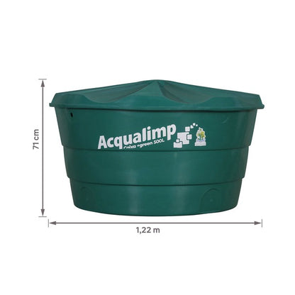 Caixa d’Água 500L em Polietileno +Green Acqualimp