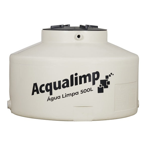 Caixa d’Água 500L em Polietileno Água Limpa Acqualimp