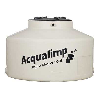 Caixa d’Água 500L em Polietileno Água Limpa Acqualimp
