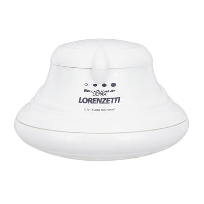 Chuveiro Elétrico Multitemperatura 127V (110V) 5500w Branco Redondo Bella Ducha Lorenzetti