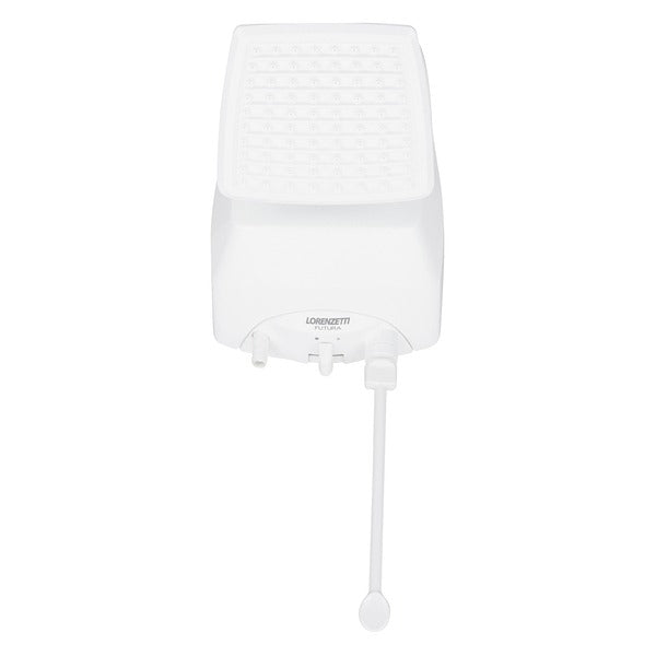 Chuveiro Elétrico Eletrônico 220V 6800w Branco Quadrado Futura Lorenzetti