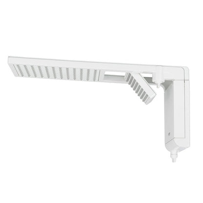 Chuveiro Elétrico Eletrônico 220V 7800w Branco Quadrado Acqua Duo Ultra Lorenzetti