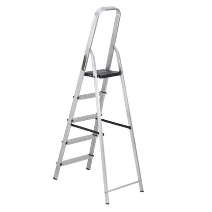 Escada 5 Degraus Metal 1,78m Pro 150kg Botafogo