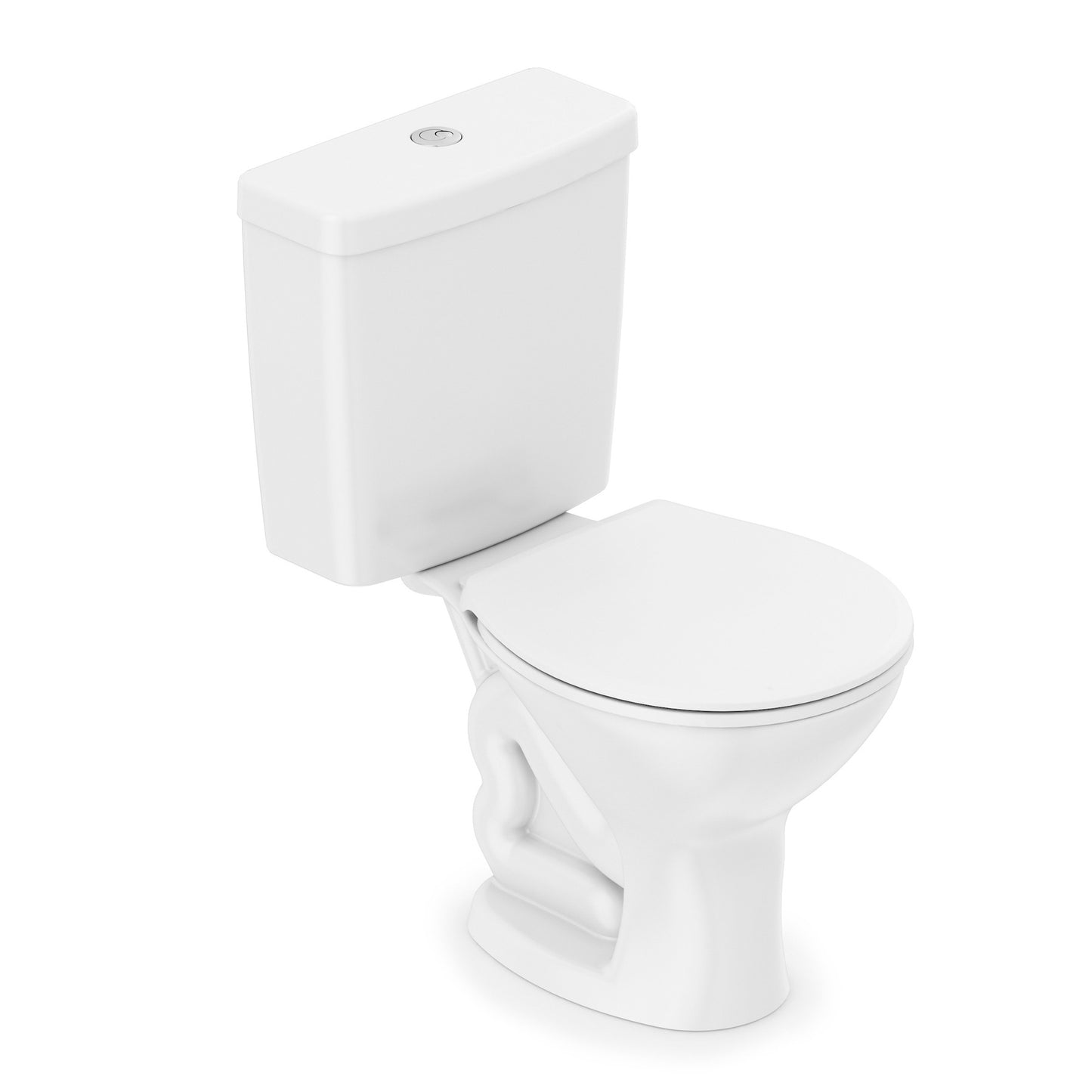 Kit Vaso Sanitário com Caixa Acoplada e Assento Branco Duplo Acionamento 3/6L Saída Vertical Saveiro Celite