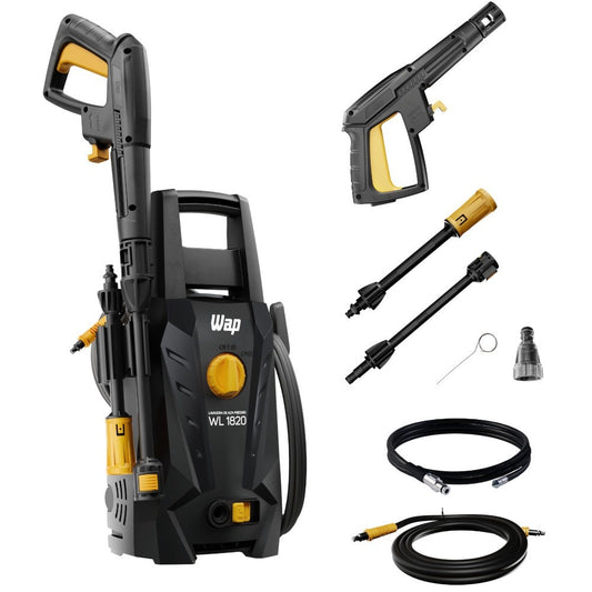 Lavadora de alta pressão Desentupidora 1.500 libras – wl 1820 Black Ultra – Wap