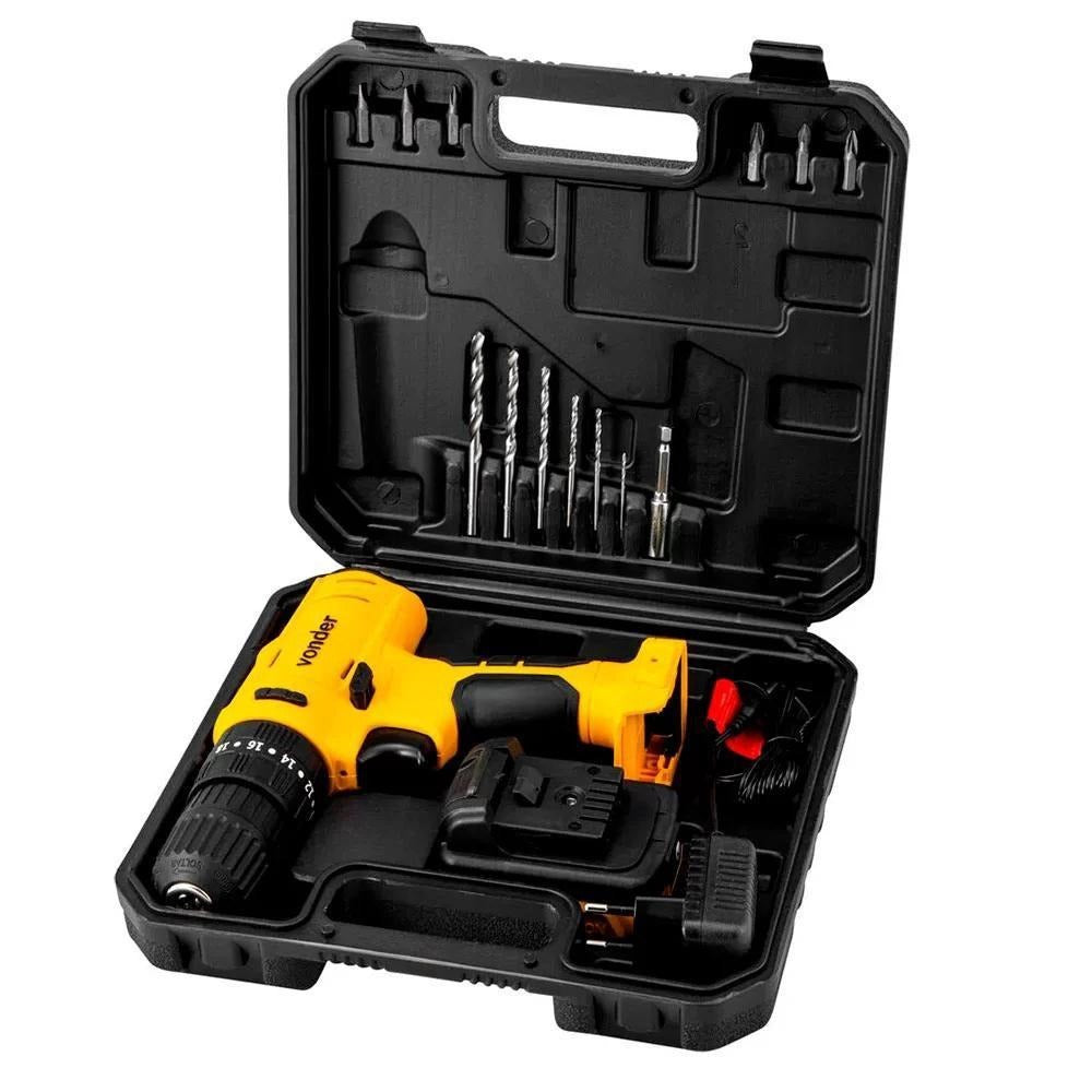 Parafusadeira/Furadeira Impacto Vonder 12V Bivolt Pfv120I