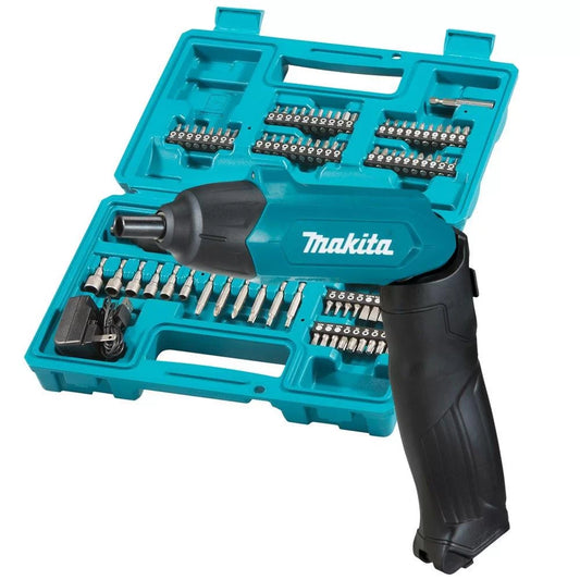 Parafusadeira Dobrável a Bateria 3,6V Lítio com Carregador Bivolt Maleta e Acessórios – MAKITA-DF001DW-P